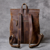 Genuine Leather Retro Backpack Bag