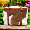 Natural Hair On Cowhide Picnic Bag