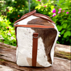 Natural Hair On Cowhide Picnic Bag