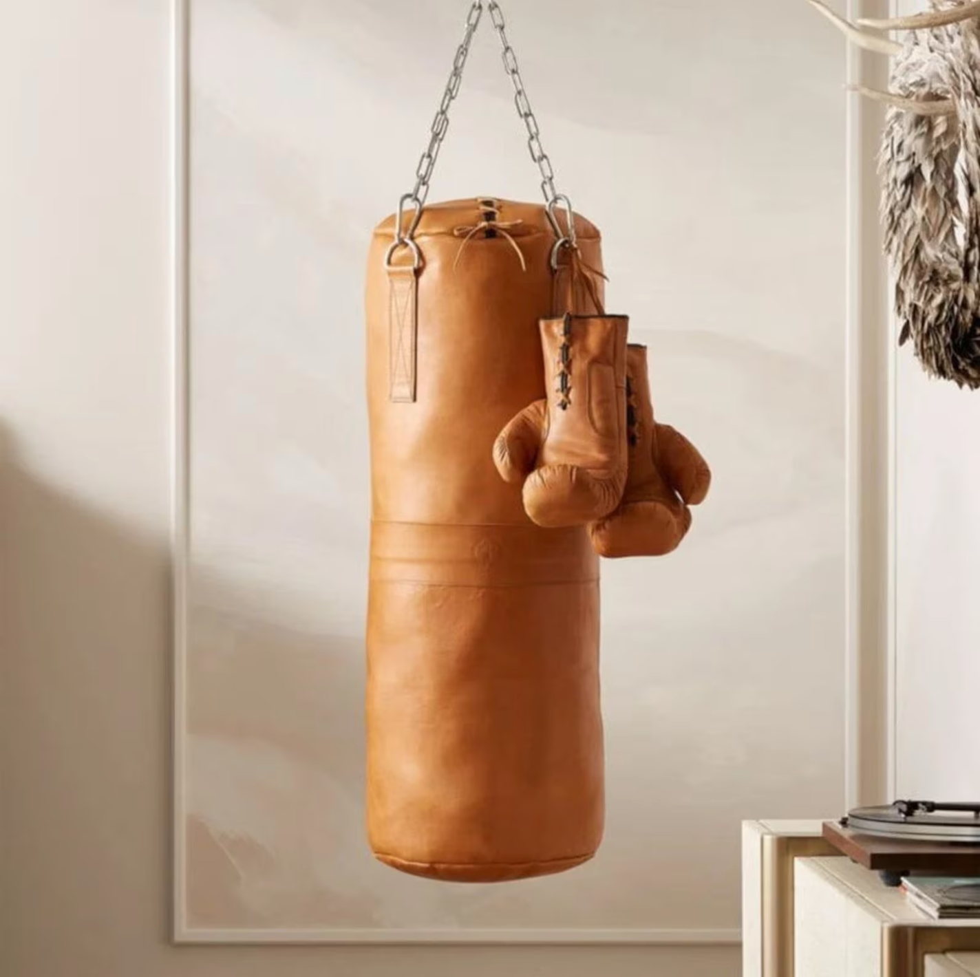 Genuine Leather Punching Boxing Bag