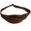 Vintage Leather Crossbody Fanny Pack