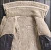 Women's Shearling Fur Real Leather Jacket Coat