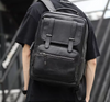 Genuine Leather Daily Backpack