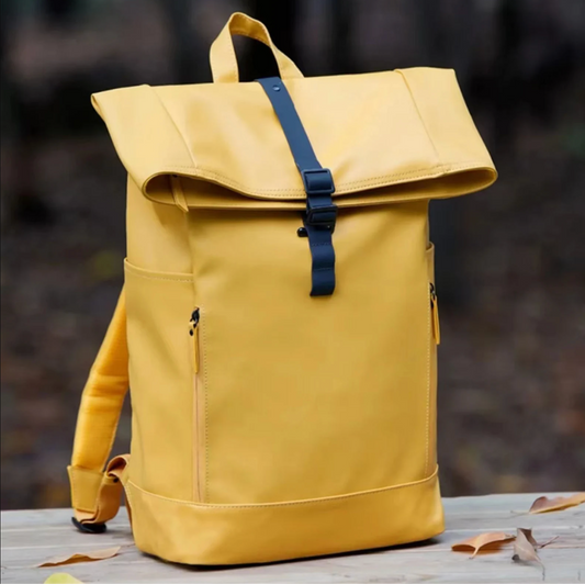 Genuine Leather Hiking Backpack