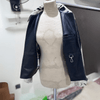 Women’s Hair-On Cowhide Jacket with Black and White Hide