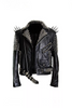 Men's Spiked Studded Riders Leather Jacket