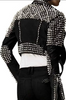 Punk Gothic Spiked Leather Biker Jacket for Women