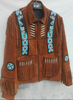 Men's Western Suede Fringe Jacket