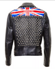 Women's Real Leather Studded Leather Jacket