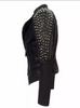 Women's Studded Leather Racer Jacket