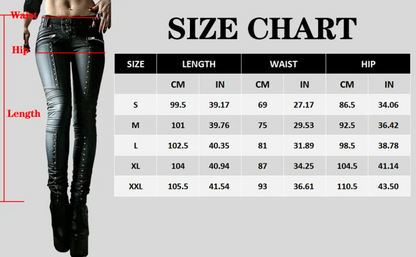 Genuine Leather Women's Designer Pants