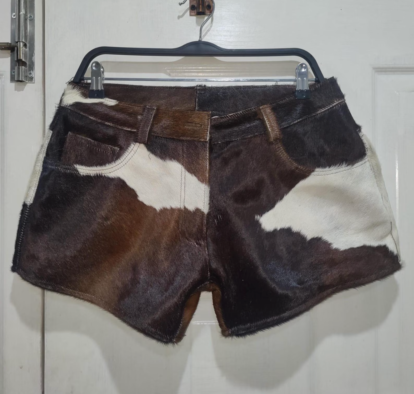 Women Cow Hide Shorts