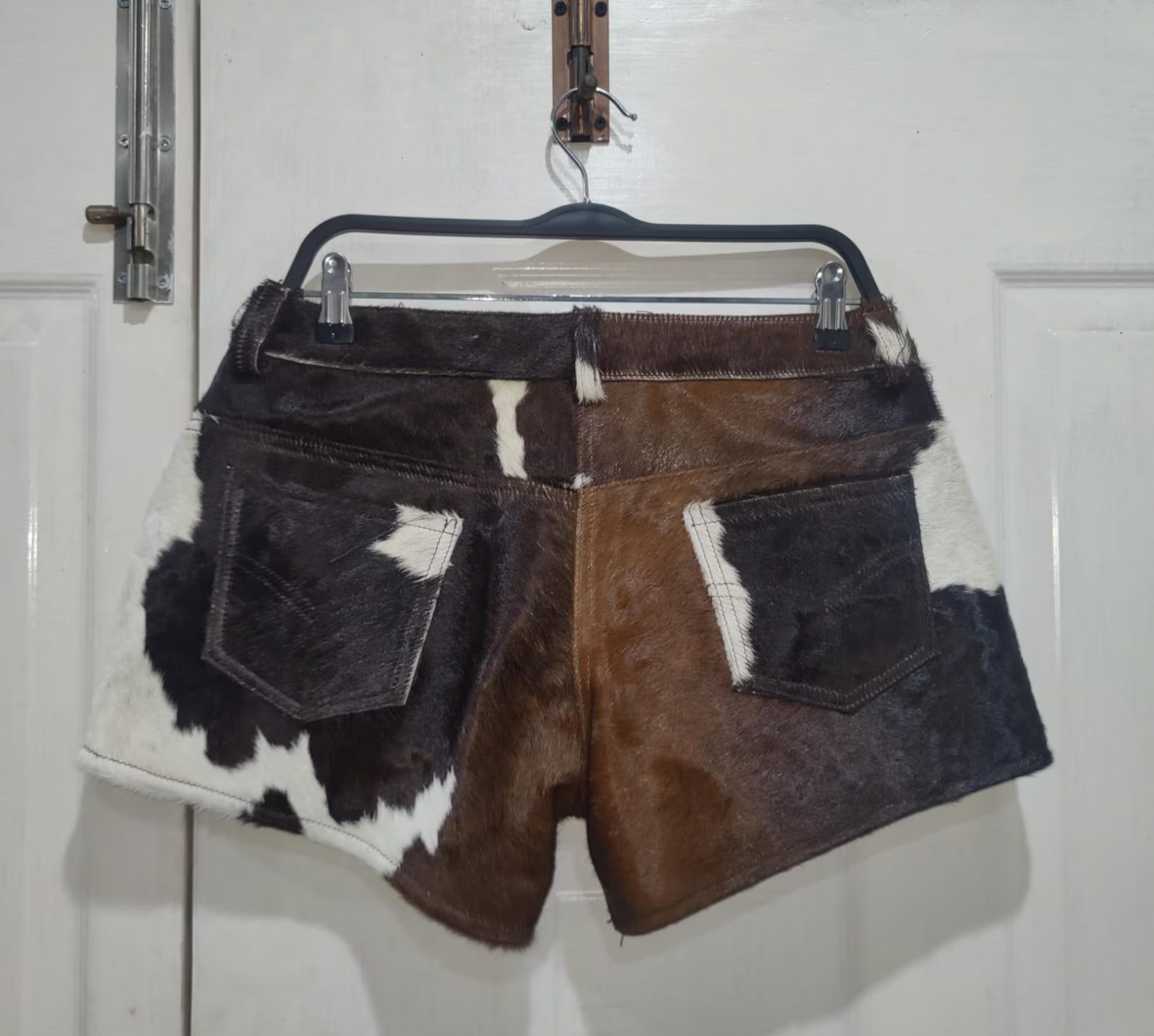 Women Cow Hide Shorts