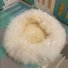 natural sheepskin cat pet bed