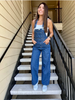 denim overalls for women