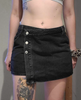 women denim short skirt