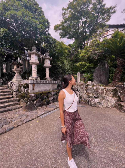 Maxi Skirt With Side Slit Beach Outfits Women