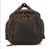 Leather Travel Weekender Bag