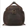 Leather Travel Weekender Bag