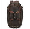 Leather Travel Weekender Bag