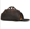 Leather Travel Weekender Bag