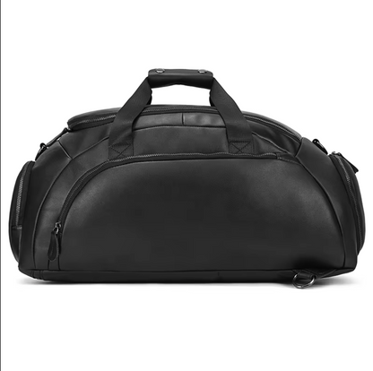 Leather Travel Weekender Bag