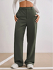 Wide-Leg High Waist Tailored Trousers