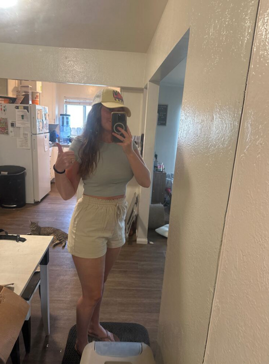 women spring beach shorts