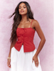 cami tank top for women spaghetti strap