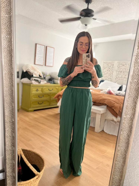 2 piece sets trouser and top