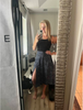 Split Thigh Skirt Vacation Beach Outfits