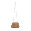 Woven Straw Chain Shoulder Bag