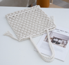 cotton crochet beach summer bag