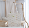 cotton crochet beach summer bag