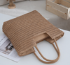 woven large straw bags beach summers holiday