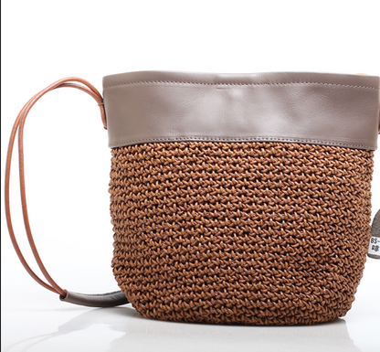 Woven Summer Beach Handbag