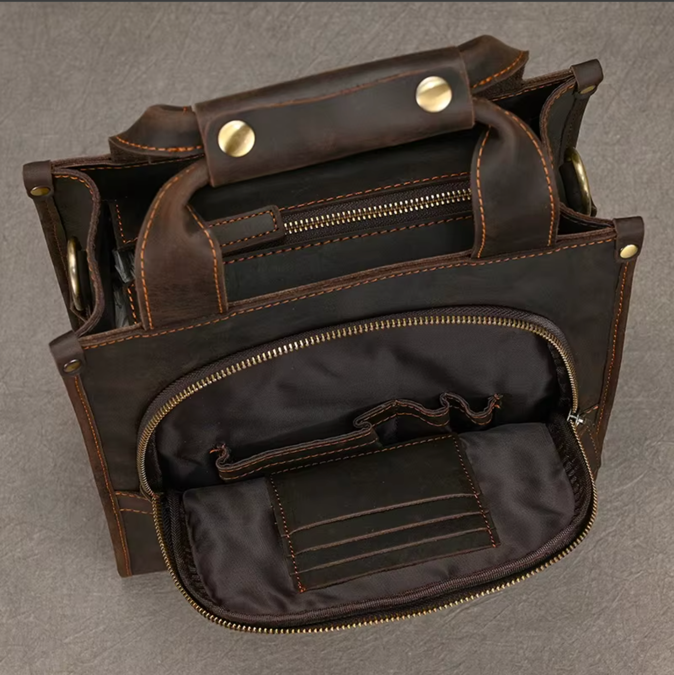 Genuine Leather Bag For Men Crossbody Bag