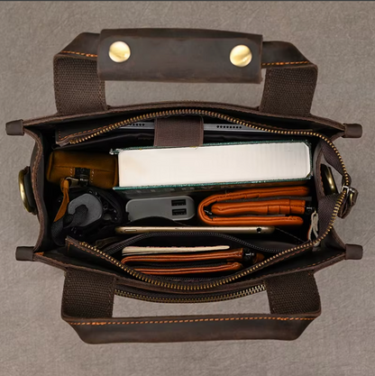Genuine Leather Bag For Men Crossbody Bag