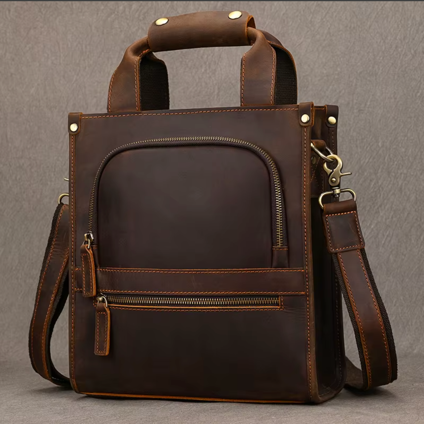 Genuine Leather Bag For Men Crossbody Bag