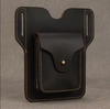 Brown Genuine Leather Belt Pouch