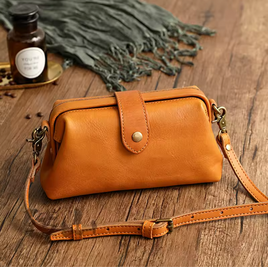 Genuine Leather Ladies Shoulder Bag Crossbody