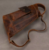 Men's Leather Chest Sling Bag