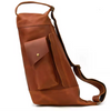 Men's Leather Chest Sling Bag