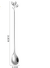 Leaf Handle Dessert Cutlery Set Spoon And Fork