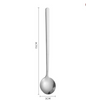 Stainless Steel Round Spoon Coffee Stirring
