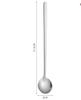 Stainless Steel Round Spoon Coffee Stirring