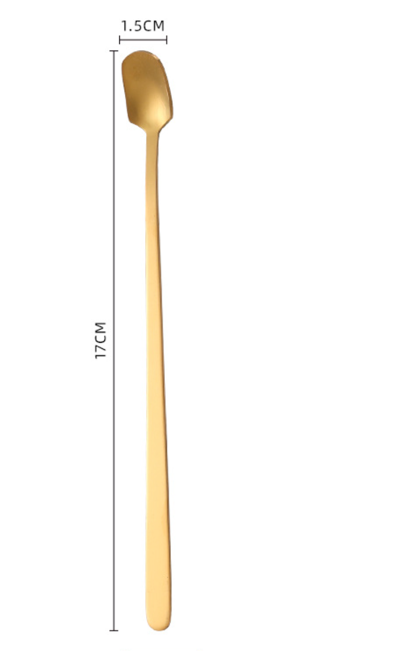 Stainless steel long Handle Steering Spoons