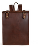 Vintage Crazy Horse Leather Backpack Men Women