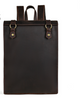 Vintage Crazy Horse Leather Backpack Men Women