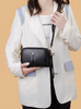 Genuine Leather Mini Crossbody Bag for Women
